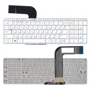 Клавиатура HP Pavilion 15-K, 15-P, 15-V, 17-F, 17-P, 9Z.N9HBQ.901 белая, без рамки