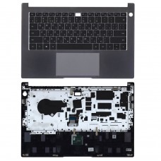 Верхняя панель с клавиатурой для ноутбука Huawei MateBook B3-420 Серый