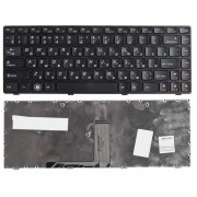 Клавиатура Lenovo IdeaPad B470, B470e, G470, G475, V470, Z470, 25-011680 Черная, с рамкой