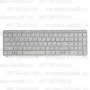 Клавиатура для ноутбука HP 15-d006 Белая, с рамкой