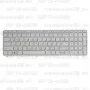 Клавиатура для ноутбука HP 15-d029 Белая, с рамкой