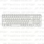 Клавиатура для ноутбука HP Pavilion G6-2342sr Белая, с рамкой