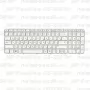 Клавиатура для ноутбука HP Pavilion G6-2367sr Белая, с рамкой