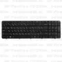 Клавиатура для ноутбука HP Pavilion G7-2110er Чёрная с рамкой