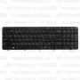 Клавиатура для ноутбука HP Pavilion G7-2132 Чёрная с рамкой