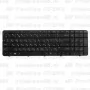 Клавиатура для ноутбука HP Pavilion G7-2148 Чёрная с рамкой
