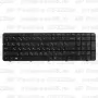 Клавиатура для ноутбука HP Pavilion G7-2225er Чёрная с рамкой