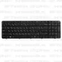Клавиатура для ноутбука HP Pavilion G7-2244nr Чёрная с рамкой