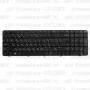 Клавиатура для ноутбука HP Pavilion G7-2383 Чёрная с рамкой