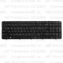 Клавиатура для ноутбука HP Pavilion G7-2392 Чёрная с рамкой
