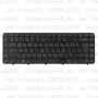Клавиатура для ноутбука HP Pavilion DV6t-3200 Чёрная, с рамкой