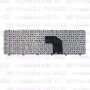 Клавиатура для ноутбука HP Pavilion G6-2032 черная, с рамкой