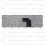 Клавиатура для ноутбука HP Pavilion G6-2275 черная, с рамкой