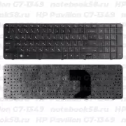 Клавиатура для ноутбука HP Pavilion G7-1349 Черная