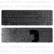 Клавиатура для ноутбука HP Pavilion G7-1350er Черная