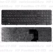 Клавиатура для ноутбука HP Pavilion G7-1113 Черная