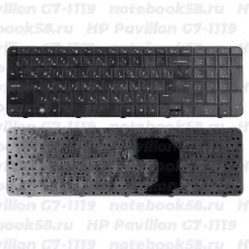 Клавиатура для ноутбука HP Pavilion G7-1119 Черная