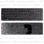 Клавиатура для ноутбука HP Pavilion G7-1228 Черная