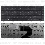 Клавиатура для ноутбука HP Pavilion G6-1342 Черная