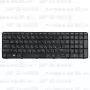 Клавиатура для ноутбука HP 15-d009 Черная, с рамкой