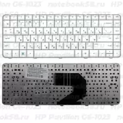 Клавиатура для ноутбука HP Pavilion G6-1023 Белая