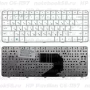 Клавиатура для ноутбука HP Pavilion G6-1197 Белая