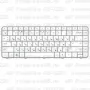 Клавиатура для ноутбука HP Pavilion G6-1228 Белая