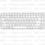 Клавиатура для ноутбука HP Pavilion G6-1255sr Белая