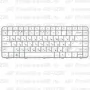 Клавиатура для ноутбука HP Pavilion G6-1270 Белая