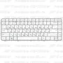 Клавиатура для ноутбука HP Pavilion G6-1300er Белая
