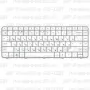 Клавиатура для ноутбука HP Pavilion G6-1321 Белая
