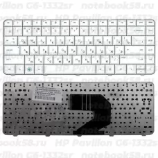 Клавиатура для ноутбука HP Pavilion G6-1332sr Белая