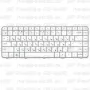 Клавиатура для ноутбука HP Pavilion G6-1a00 Белая