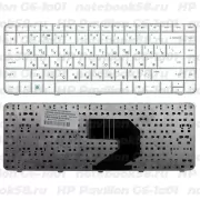 Клавиатура для ноутбука HP Pavilion G6-1a01 Белая