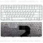 Клавиатура для ноутбука HP Pavilion G6z-1000 Белая
