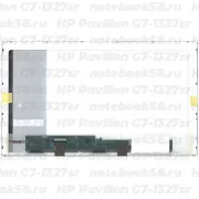Матрица для ноутбука HP Pavilion G7-1327sr (1600x900 HD+) TN, 40pin, Глянцевая