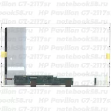 Матрица для ноутбука HP Pavilion G7-2117sr (1600x900 HD+) TN, 40pin, Глянцевая