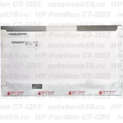 Матрица для ноутбука HP Pavilion G7-1255 (1600x900 HD+) TN, 40pin, Глянцевая