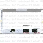 Матрица для ноутбука HP Pavilion G7-2349 (1600x900 HD+) TN, 40pin, Матовая