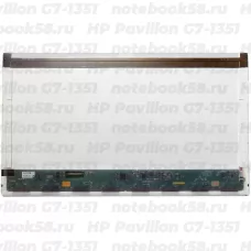 Матрица для ноутбука HP Pavilion G7-1351 (1600x900 HD+) TN, 40pin, Глянцевая