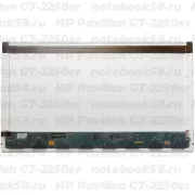 Матрица для ноутбука HP Pavilion G7-2250er (1600x900 HD+) TN, 40pin, Глянцевая