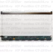 Матрица для ноутбука HP Pavilion G7-2313er (1600x900 HD+) TN, 40pin, Глянцевая