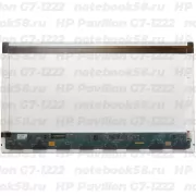 Матрица для ноутбука HP Pavilion G7-1222 (1600x900 HD+) TN, 40pin, Глянцевая