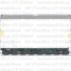 Матрица для ноутбука HP Pavilion G7-1326sr (1600x900 HD+) TN, 40pin, Глянцевая