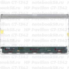 Матрица для ноутбука HP Pavilion G7-1342 (1600x900 HD+) TN, 40pin, Глянцевая