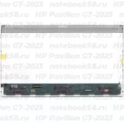 Матрица для ноутбука HP Pavilion G7-2023 (1600x900 HD+) TN, 40pin, Глянцевая