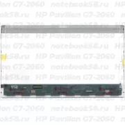 Матрица для ноутбука HP Pavilion G7-2060 (1600x900 HD+) TN, 40pin, Глянцевая