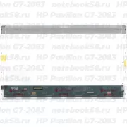 Матрица для ноутбука HP Pavilion G7-2083 (1600x900 HD+) TN, 40pin, Глянцевая