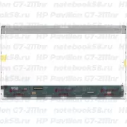 Матрица для ноутбука HP Pavilion G7-2111nr (1600x900 HD+) TN, 40pin, Глянцевая