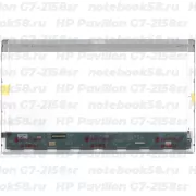 Матрица для ноутбука HP Pavilion G7-2158sr (1600x900 HD+) TN, 40pin, Глянцевая